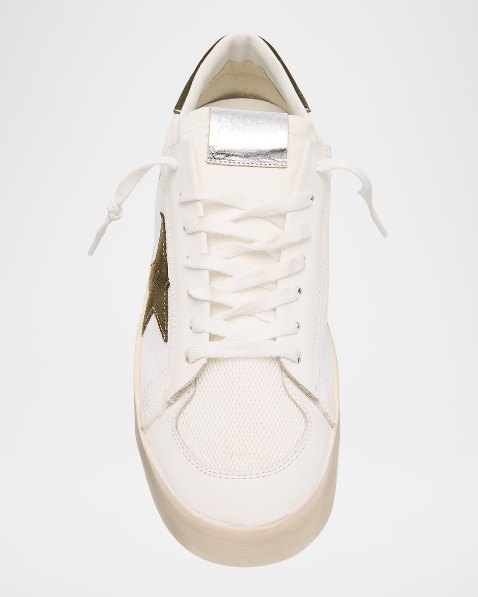 Men's Stardan Mesh and Leather Low-Top Sneakers Product Image