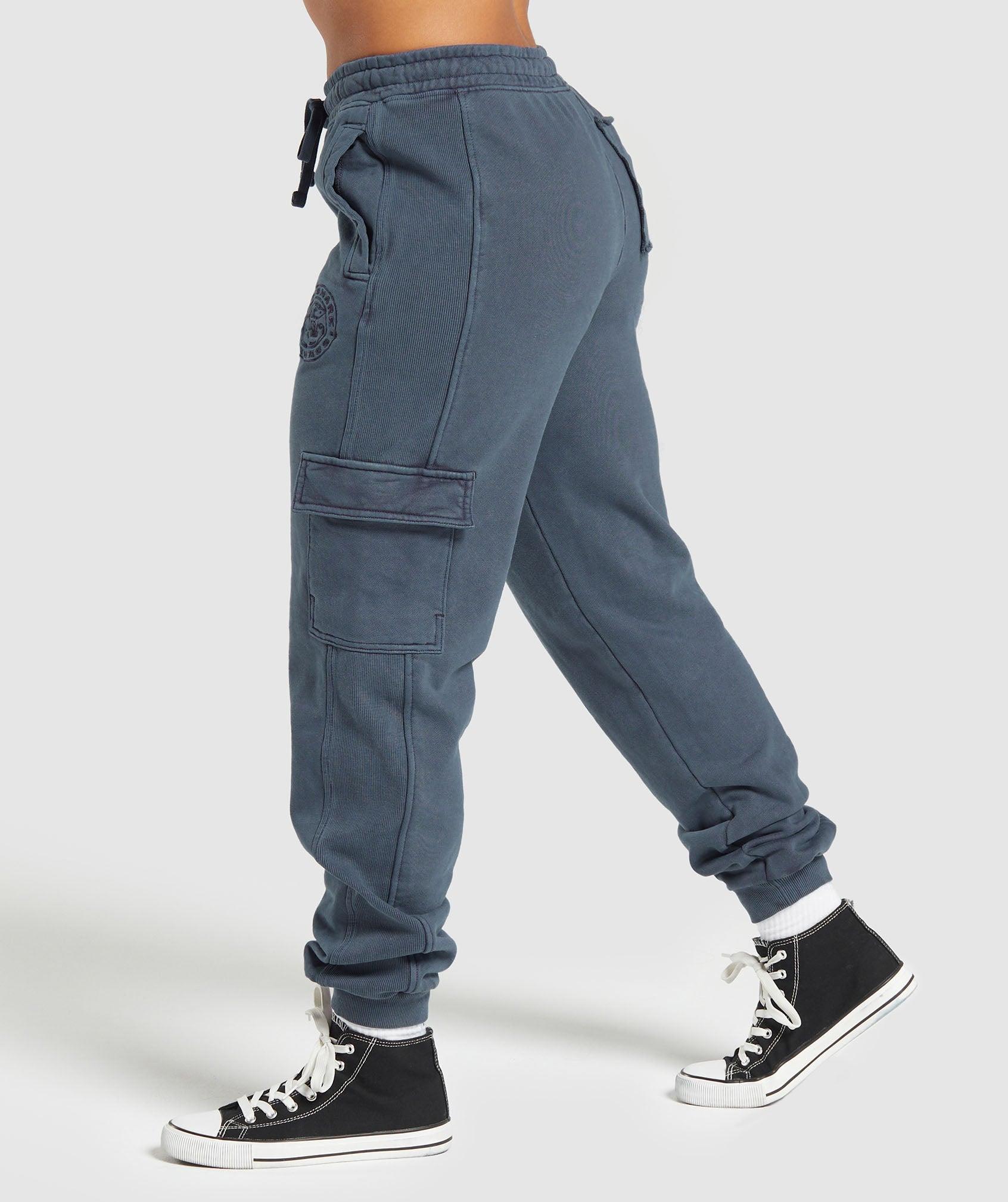 Gymshark Premium Legacy Joggers - Heavy Blue Female Product Image