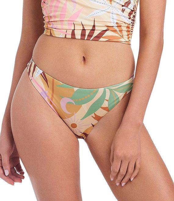 Sanctuary Summer Vibes Scoop Waist Back Cinched Hipster Swim Bottom Product Image