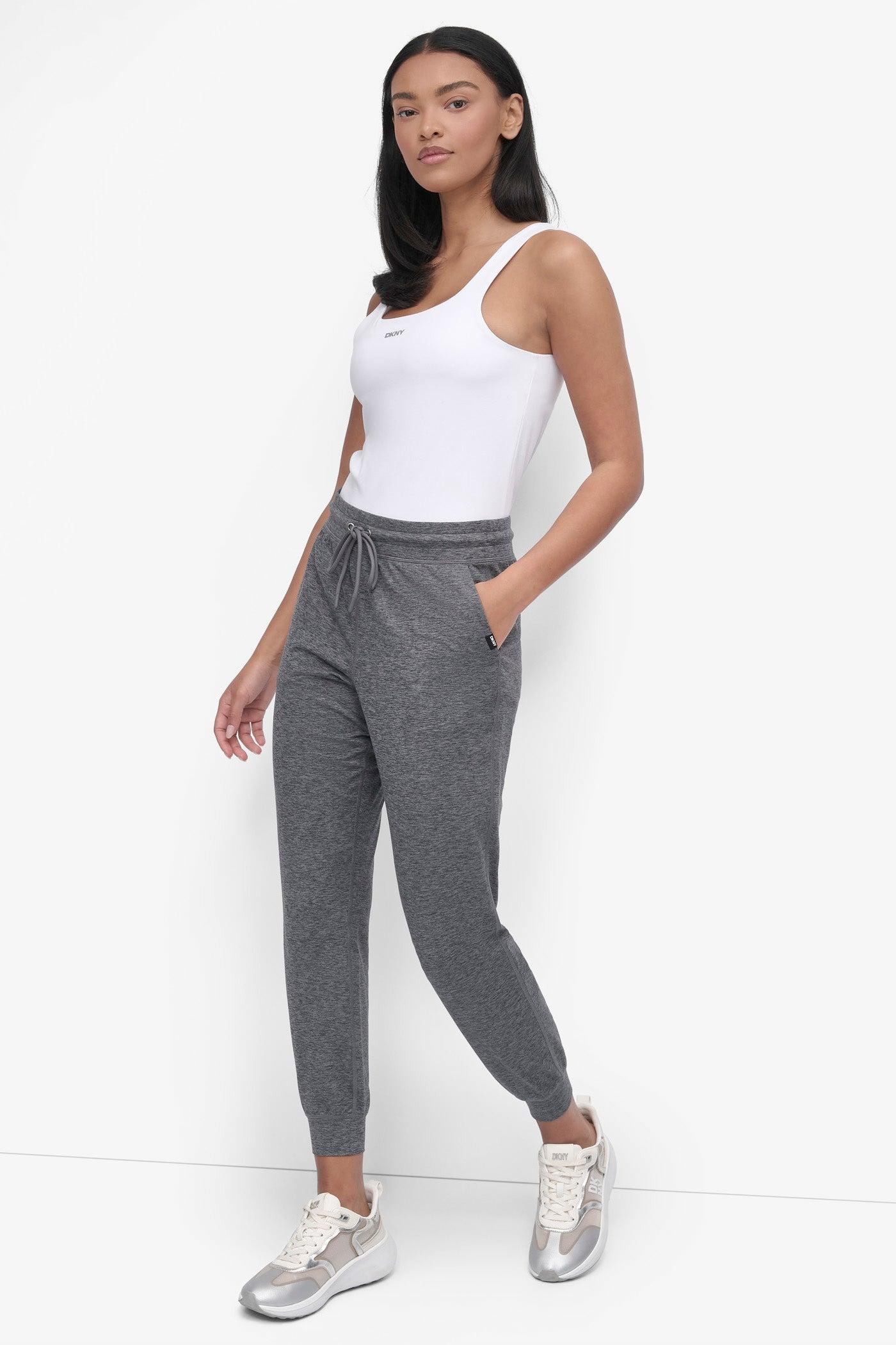 CROPPED HIGH-RISE SLIM JOGGER Product Image