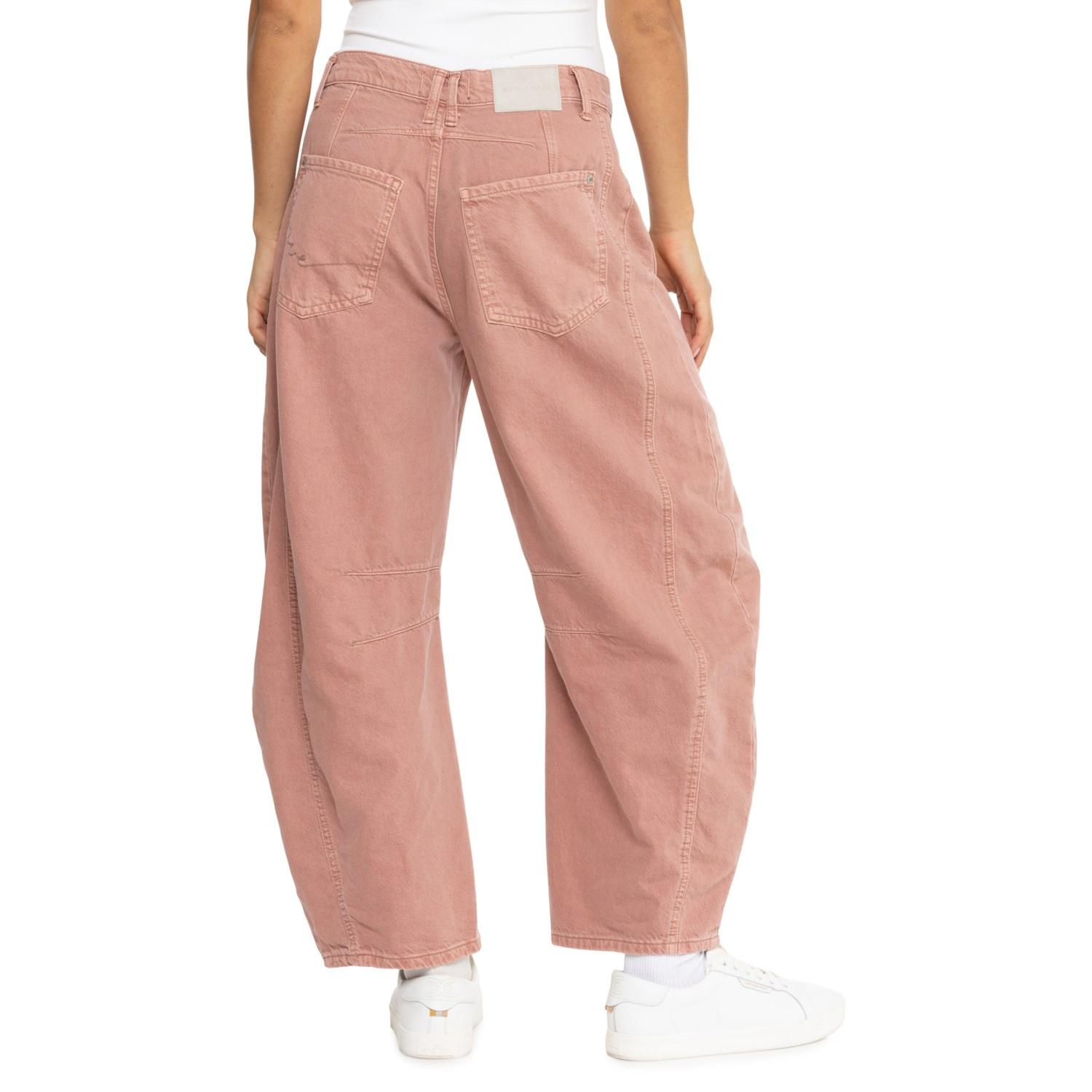 Free People Good Luck Barrel Jeans - Mid Rise Product Image