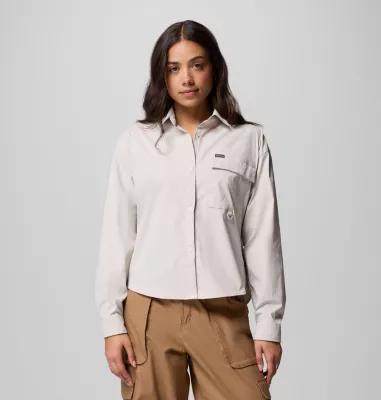 Columbia Womens Granite Point Woven Long Sleeve Shirt- Product Image