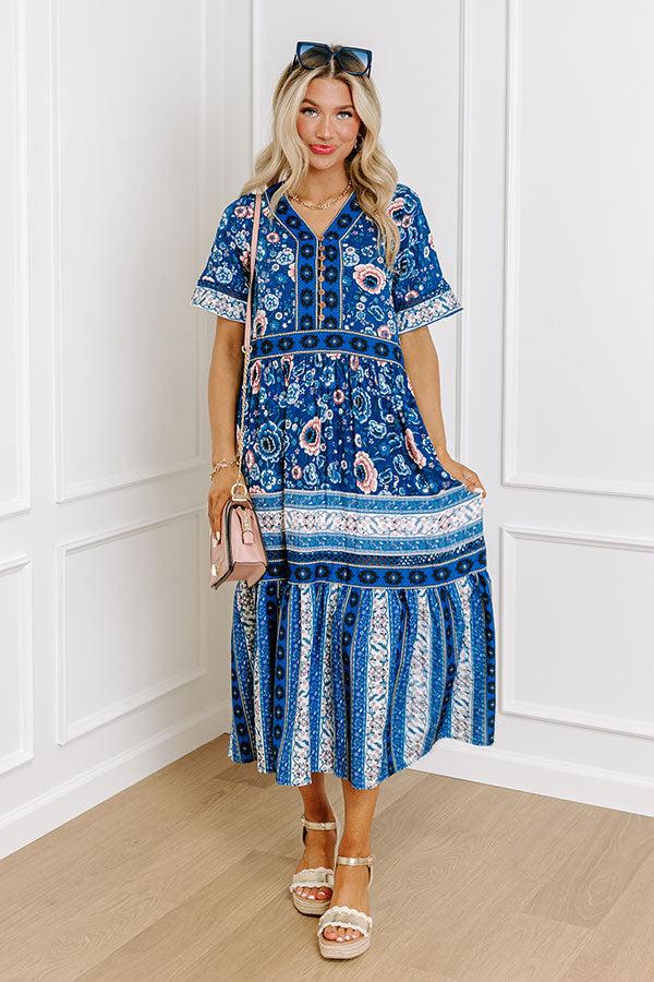 Key Largo Brunch Floral Midi Product Image