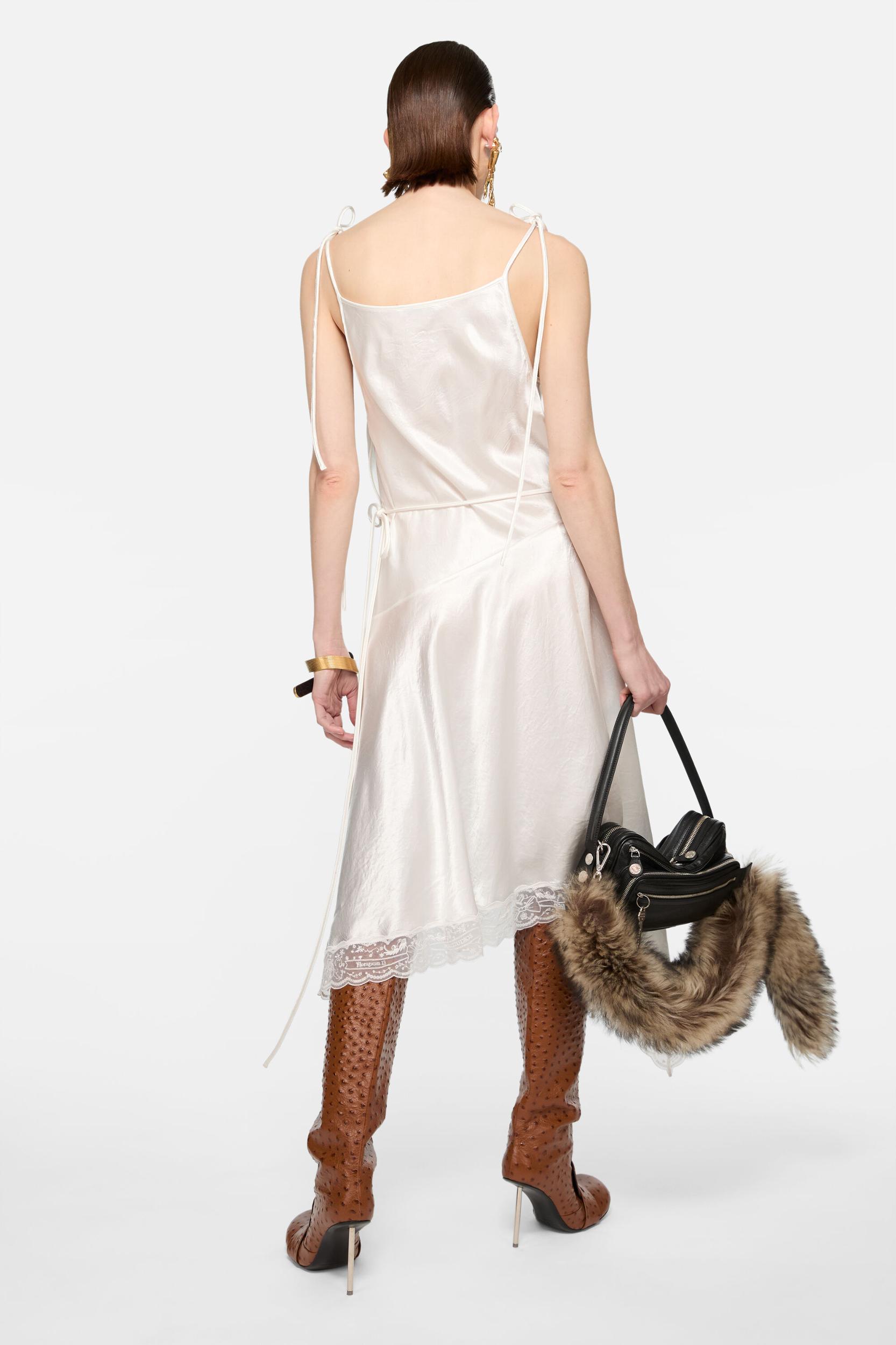 Satin lace dress Product Image