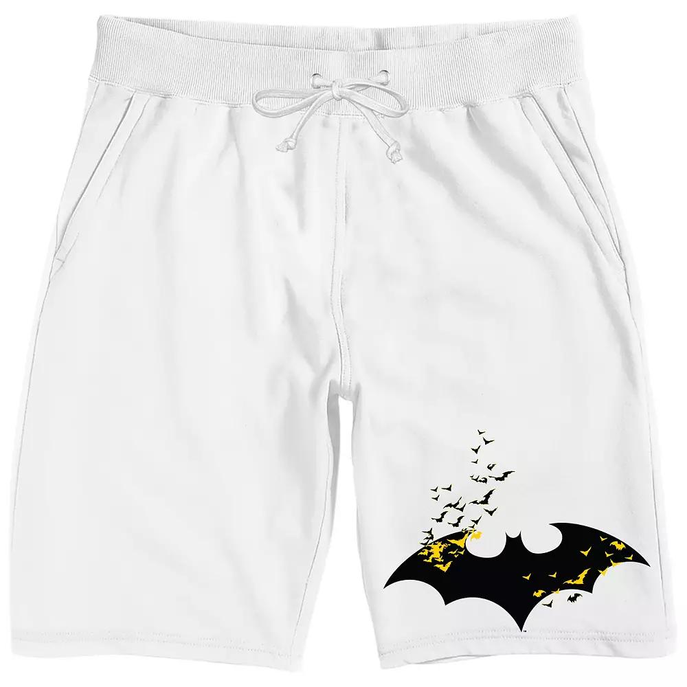 Men's DC Comics Batman Bat Logo 9" Pajama Shorts,  Product Image
