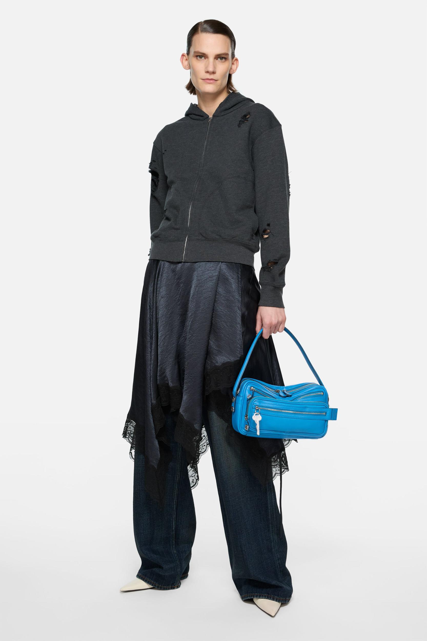 Hooded zipper sweater Product Image