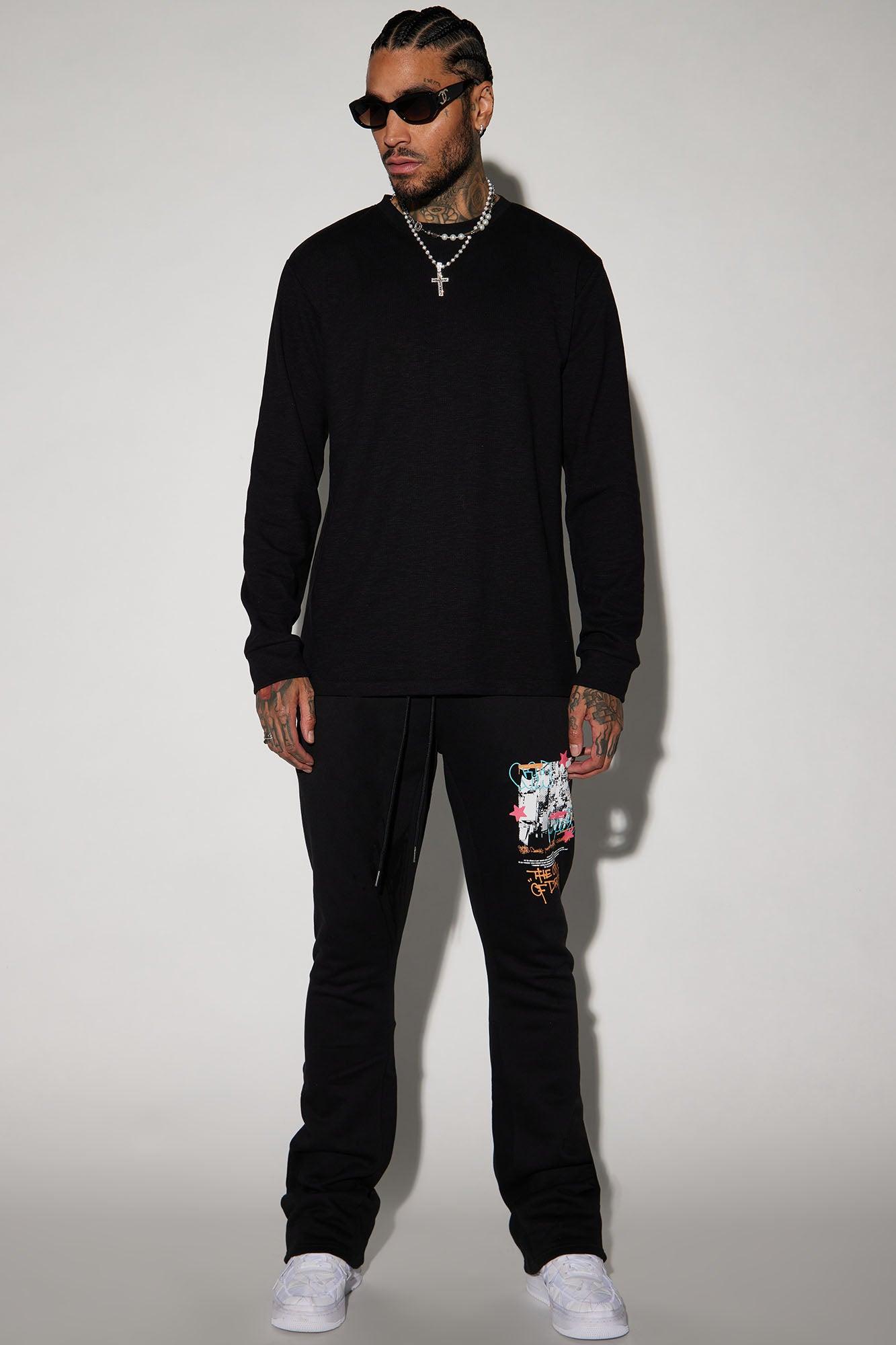 Humble Long Sleeve Tee - Black Product Image