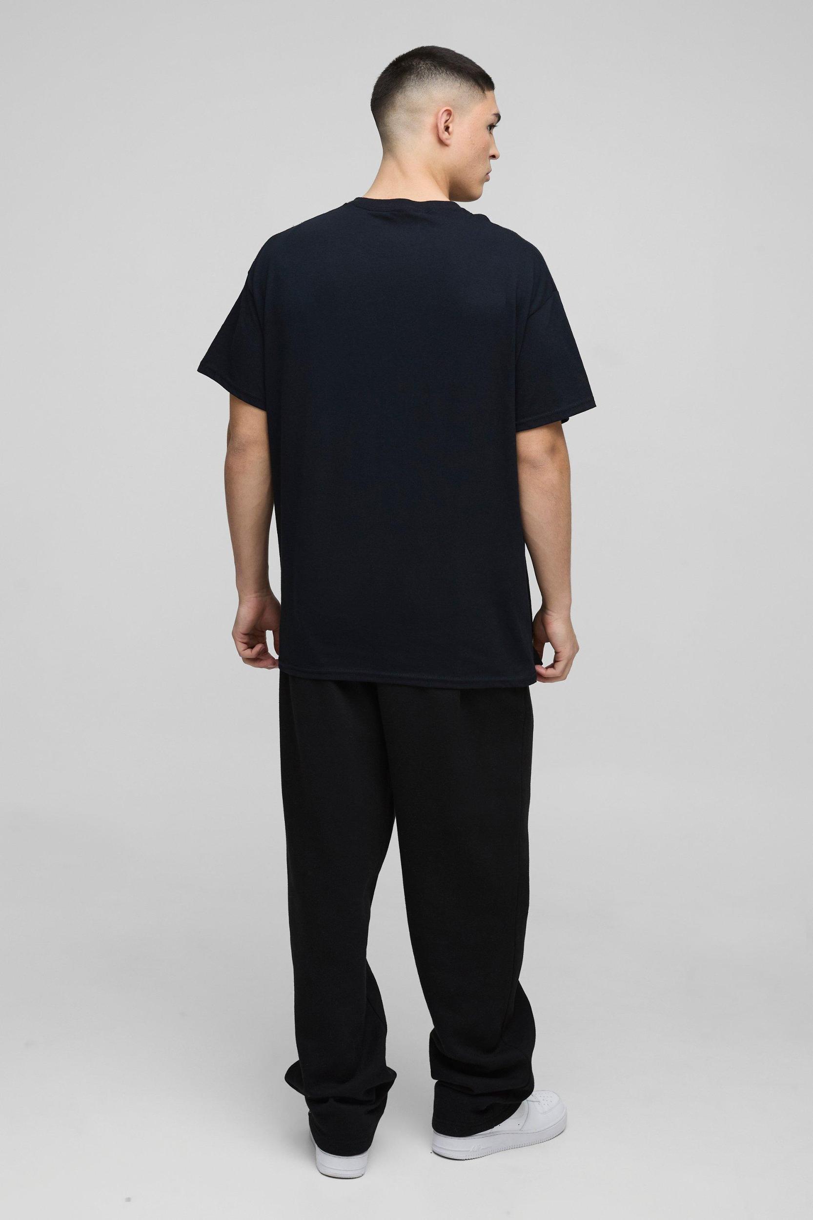 Oversized My Chemical Romance License T-Shirt | boohooMAN USA Product Image