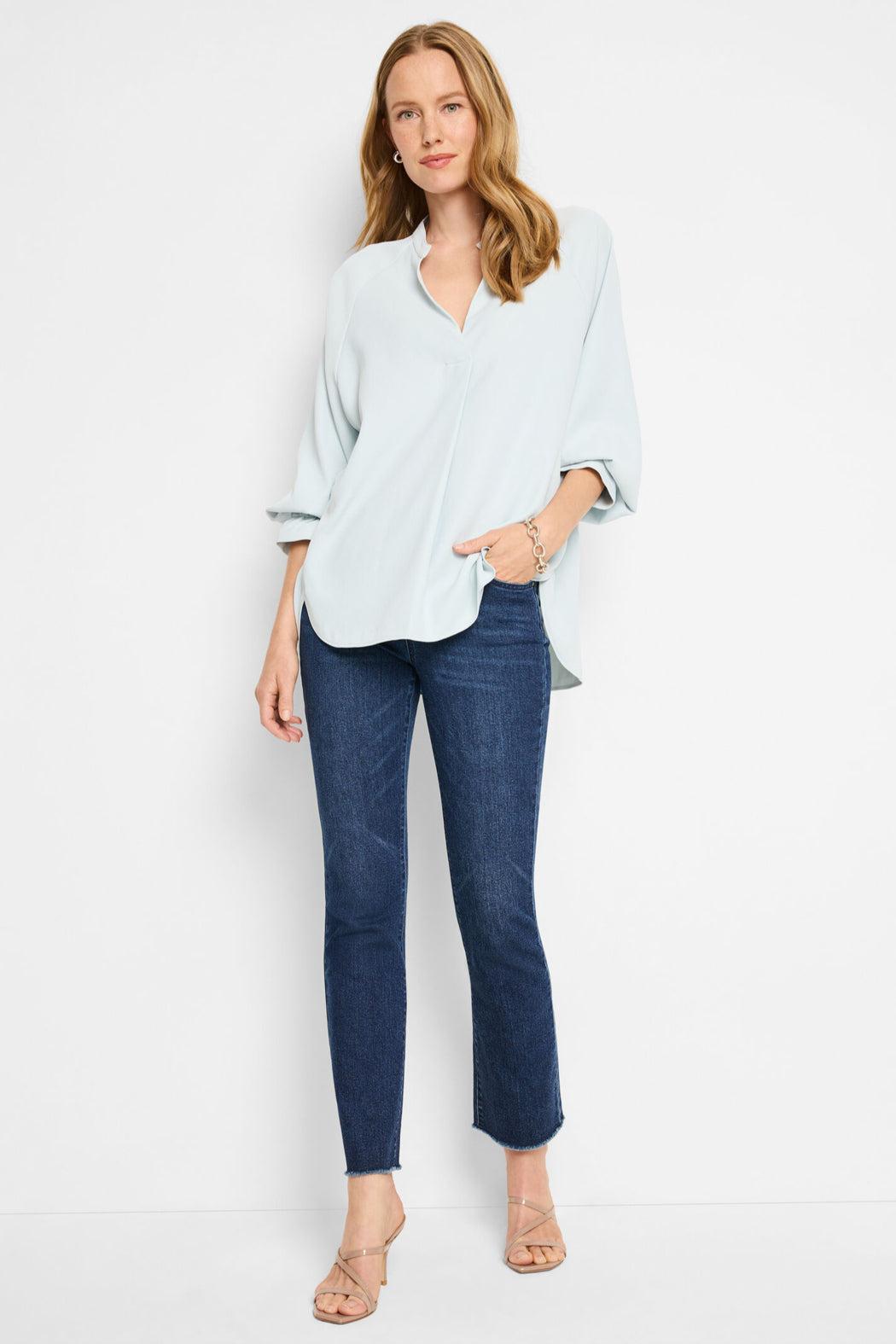 Breezy Cinch Top- Starlight Product Image