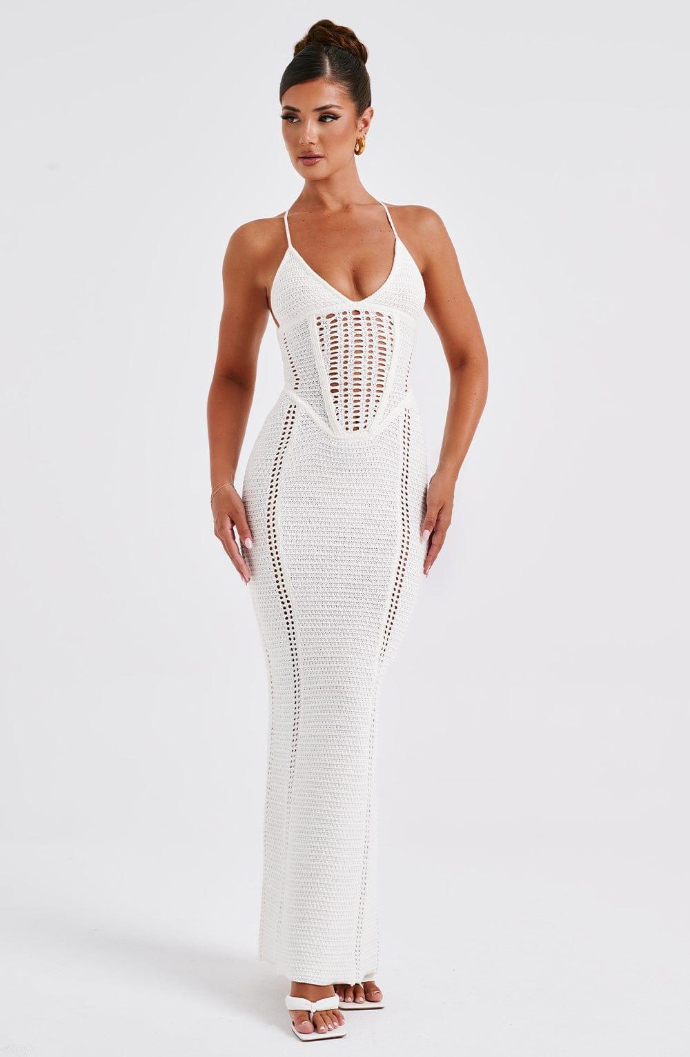 Xanthe Maxi Dress - White Product Image