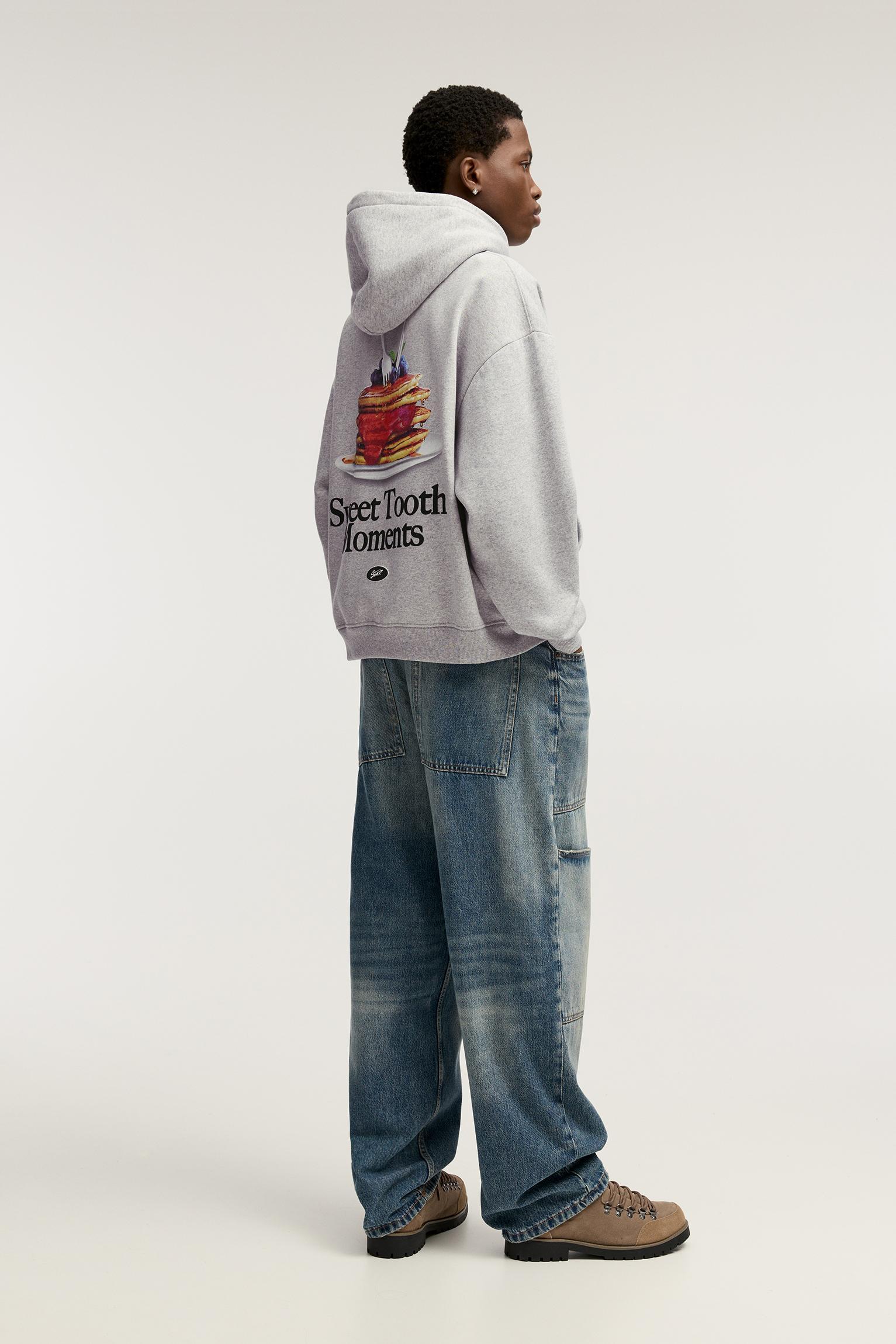 Pancake graphic hoodie Product Image