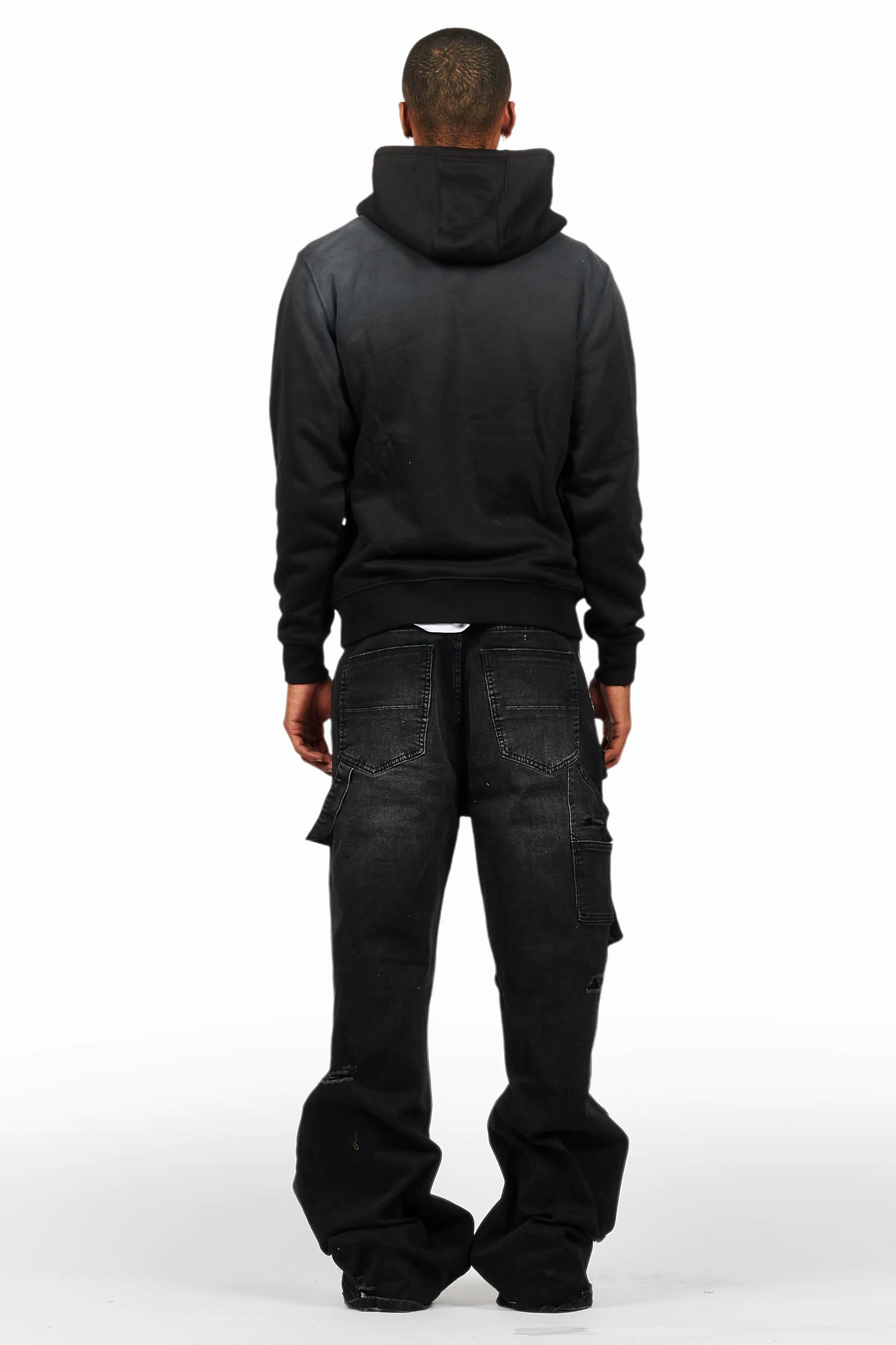 Art Dist Black Hoodie/Baggy Fit Jean Bundle Male Product Image