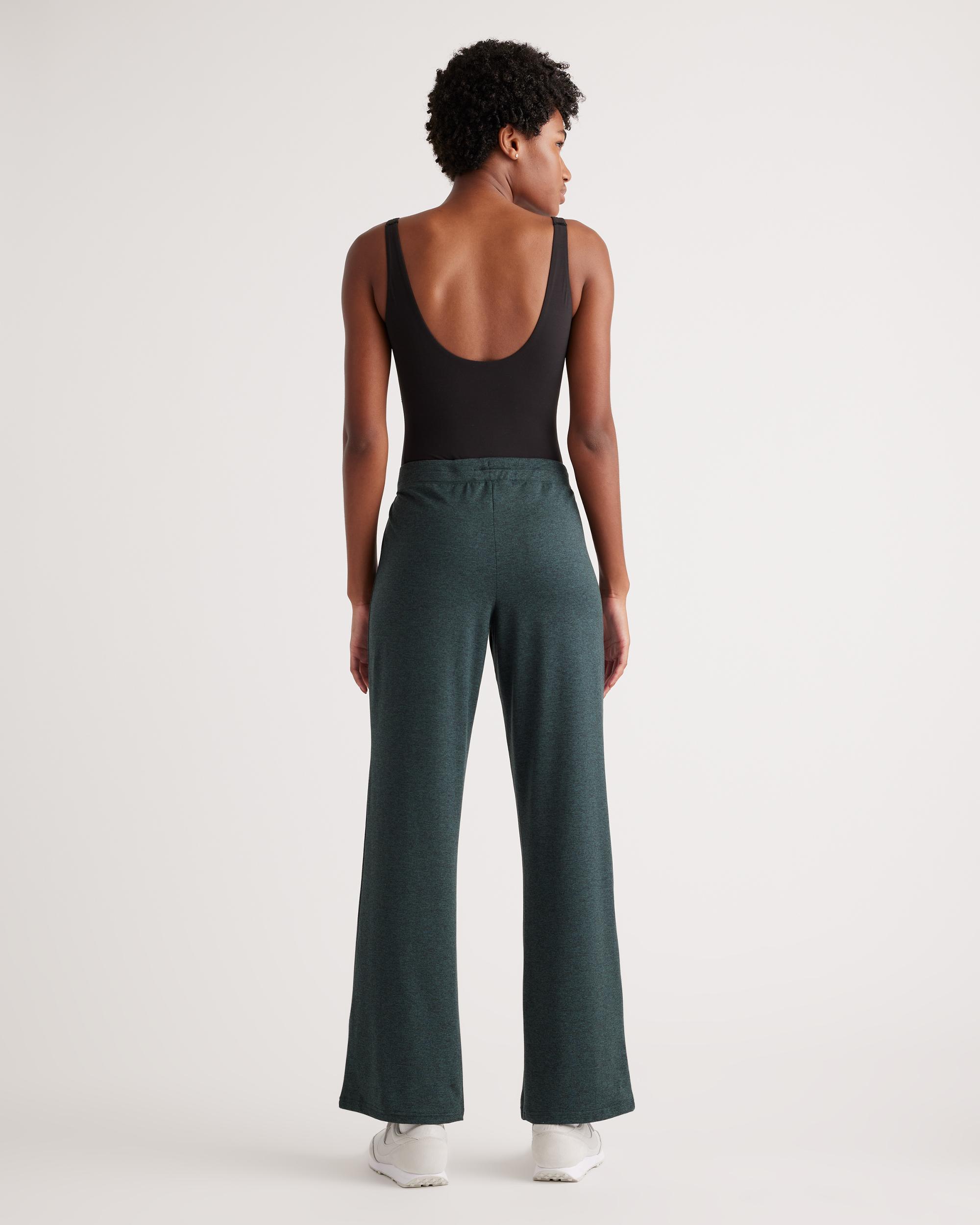 Quince | Women's Flowknit Wide Leg Pants Recycled Polyester Product Image