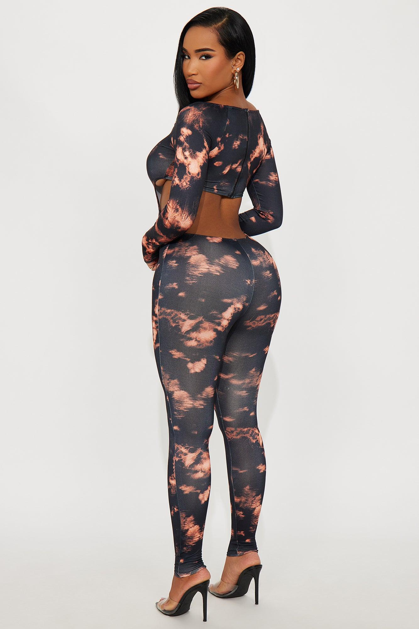 Naya Skinny Leg Jumpsuit - Black/combo Female Product Image