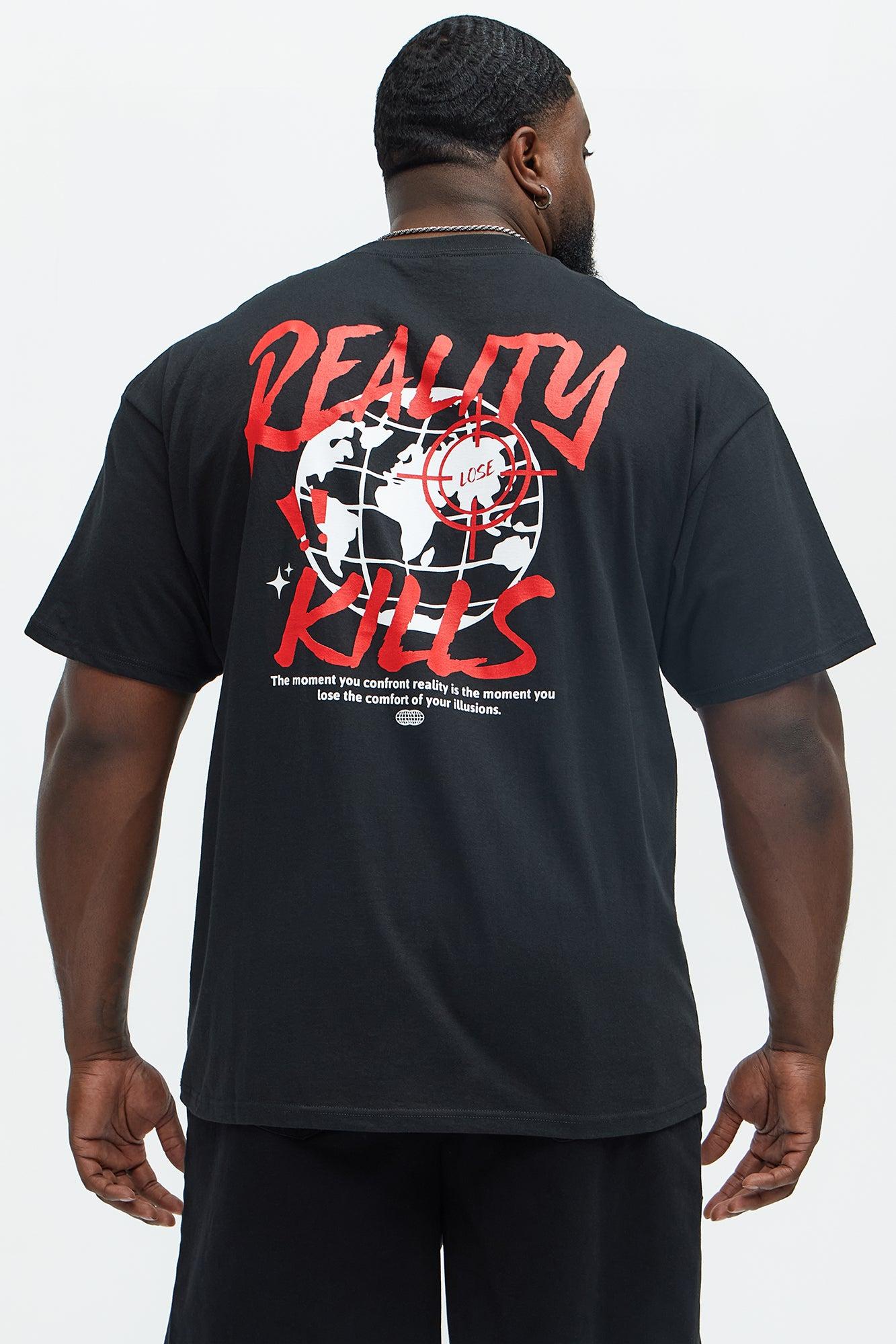 Reality Kills Short Sleeve Tee - Black Product Image