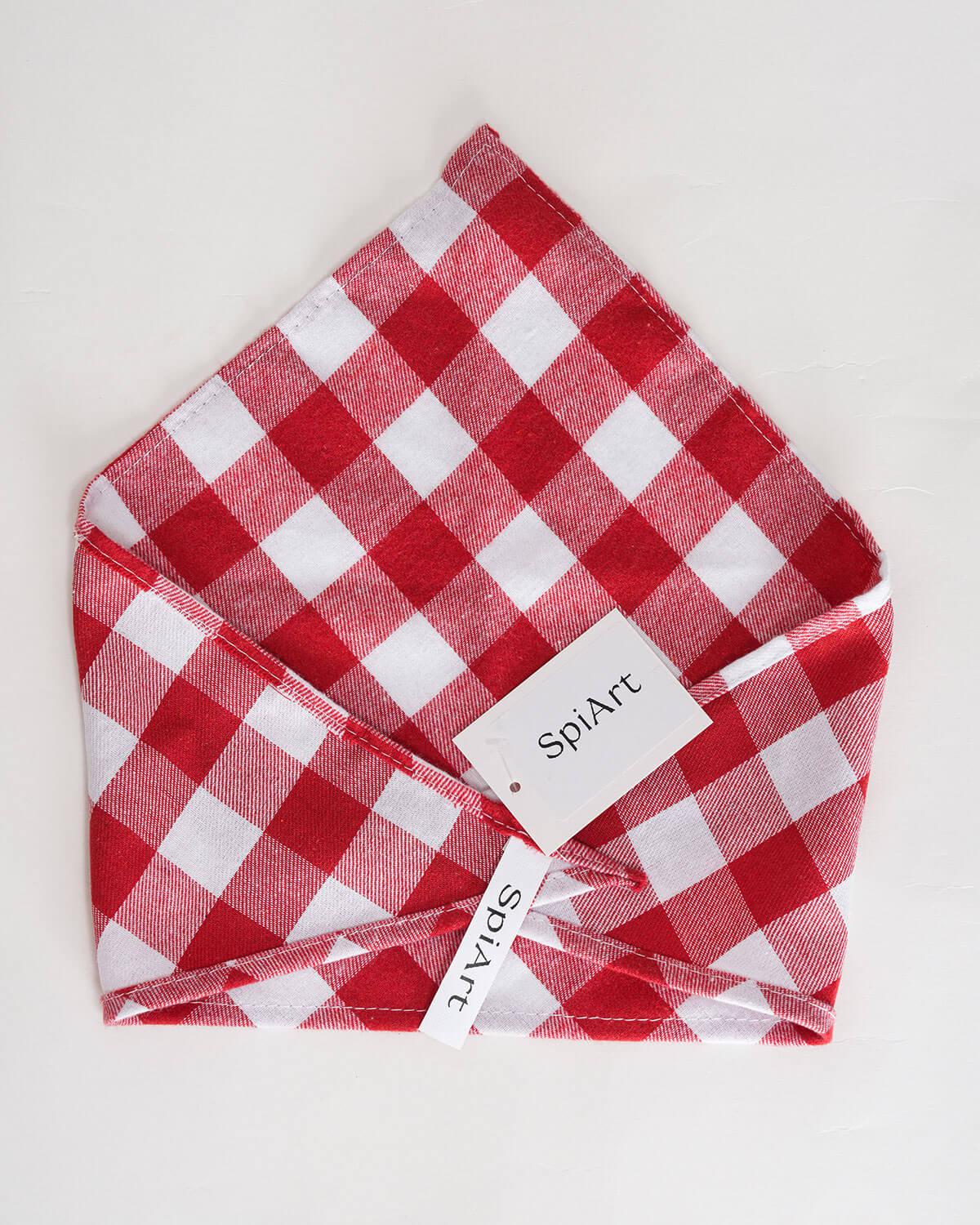 SpiArt Cotton Triangle Scarf for Pets Product Image