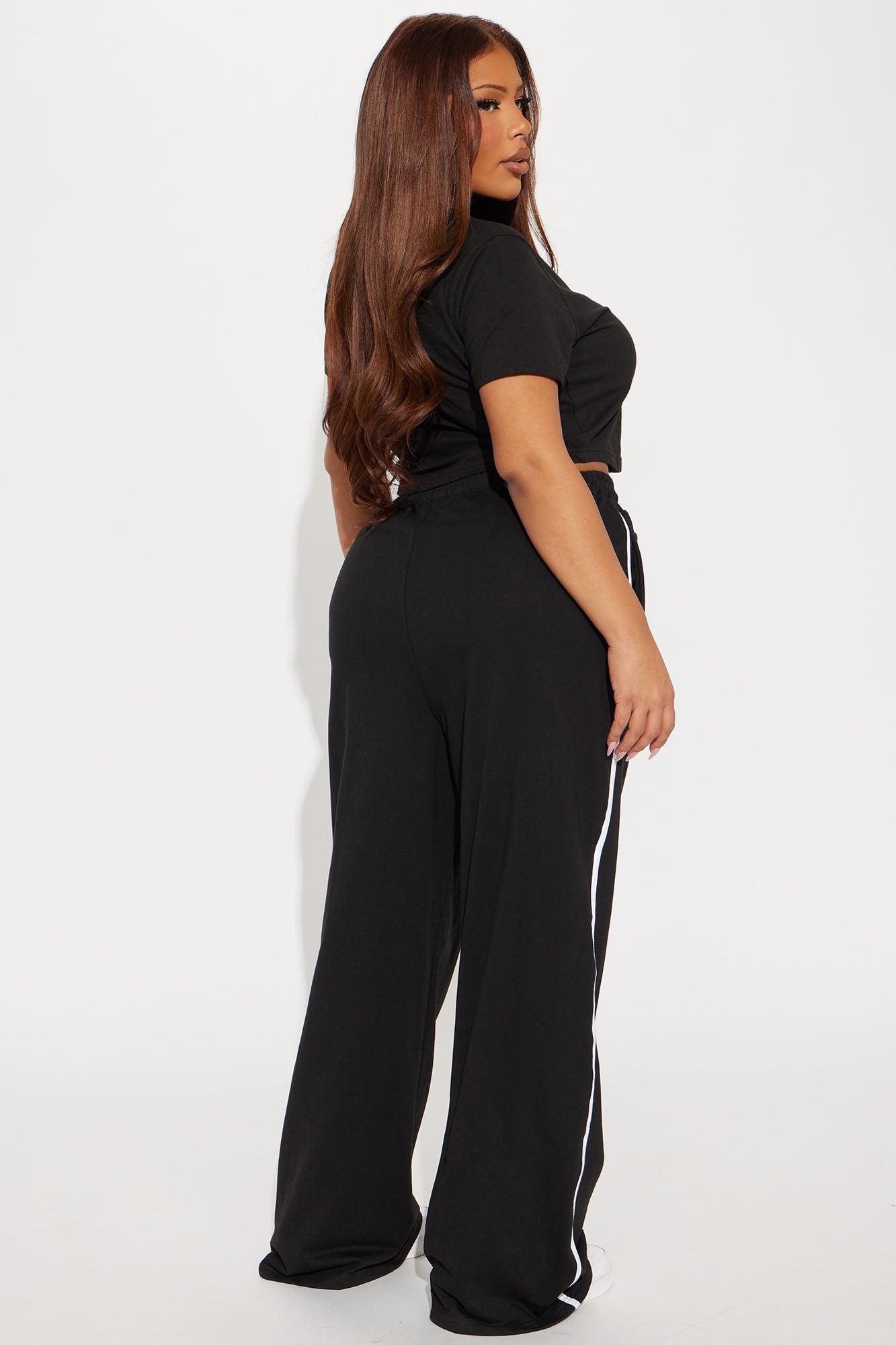 Athletic Division Pant Set - Black Product Image