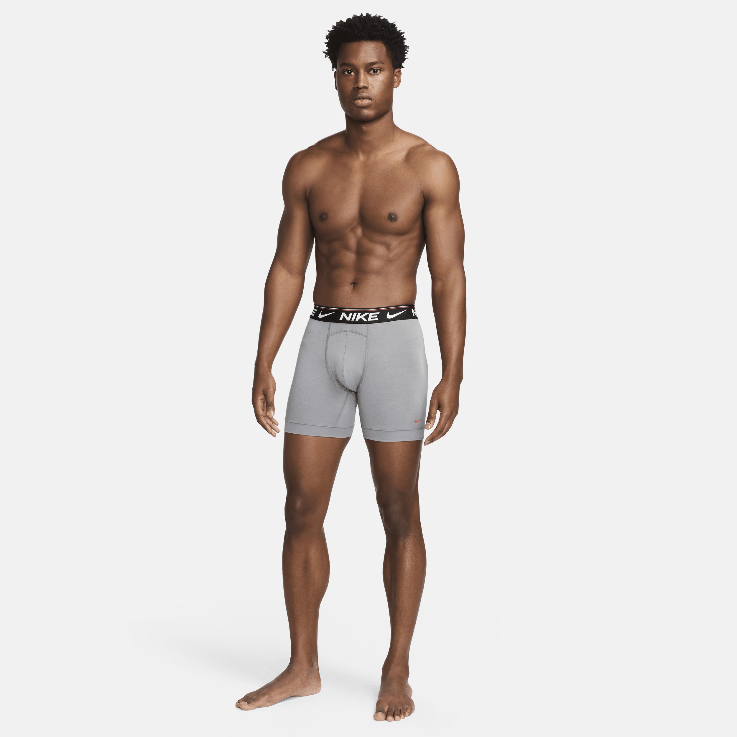 Nike Mens Dri-FIT Ultra Comfort Boxer Briefs (3-Pack) | KE1257-032 Product Image