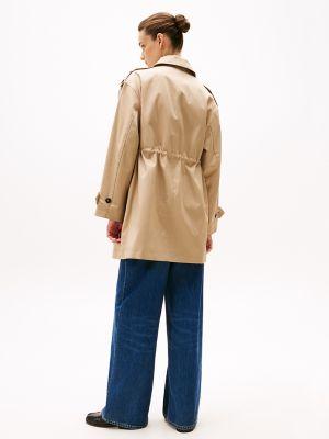 Hooded Trench Coat Product Image