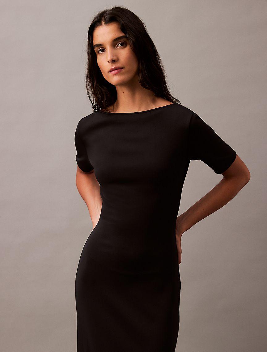 Backless Jersey Dress Product Image