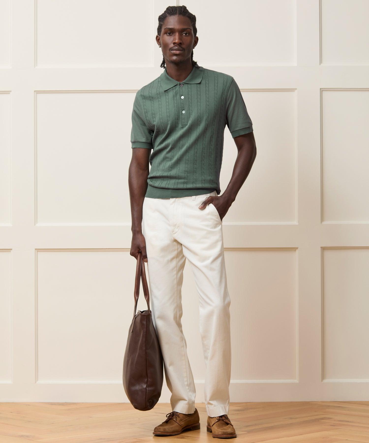 Cotton Cable Polo Product Image