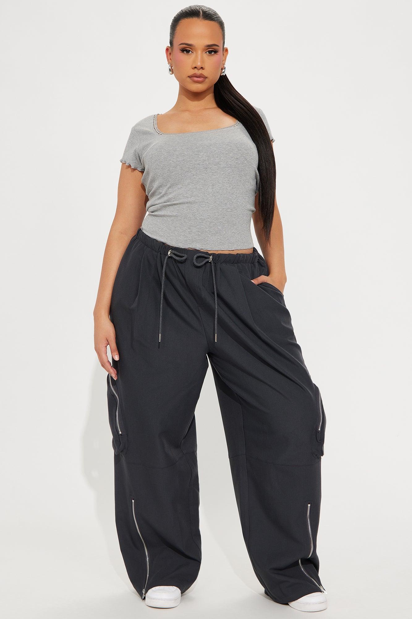 Araminta Cargo Pant - Charcoal Product Image