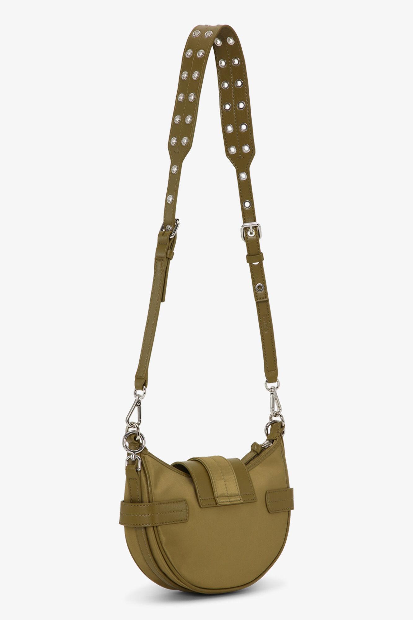Olive Green Small Bucky Crossbody Bag Product Image