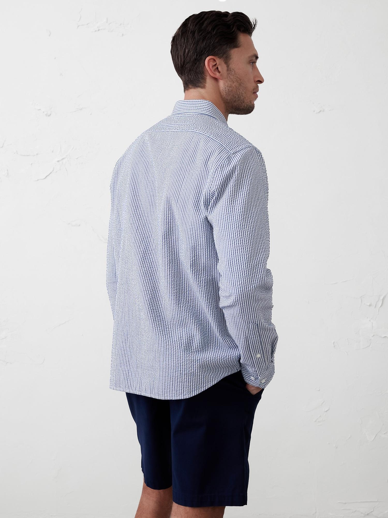 Seersucker Shirt Product Image