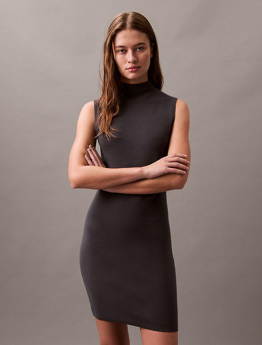 Tech Knit Sleeveless Mini Dress Product Image