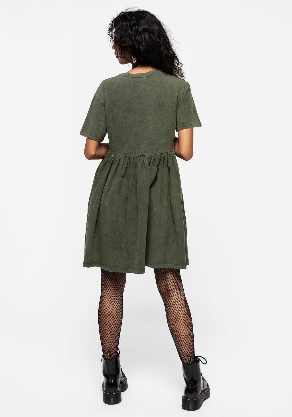 Obscura Graphic Print Mini Skater Dress Product Image