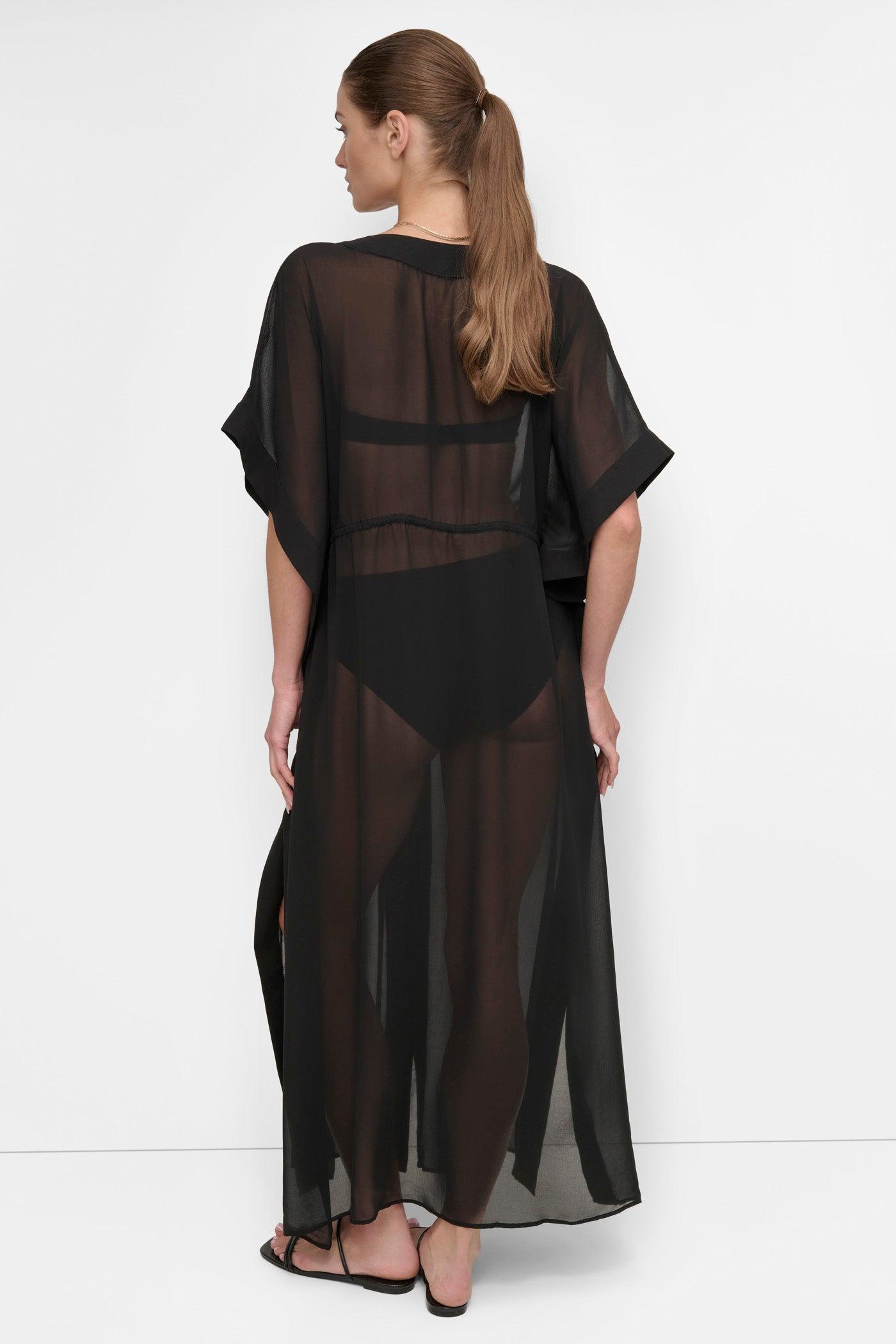 TIE-FRONT MAXI KAFTAN Product Image