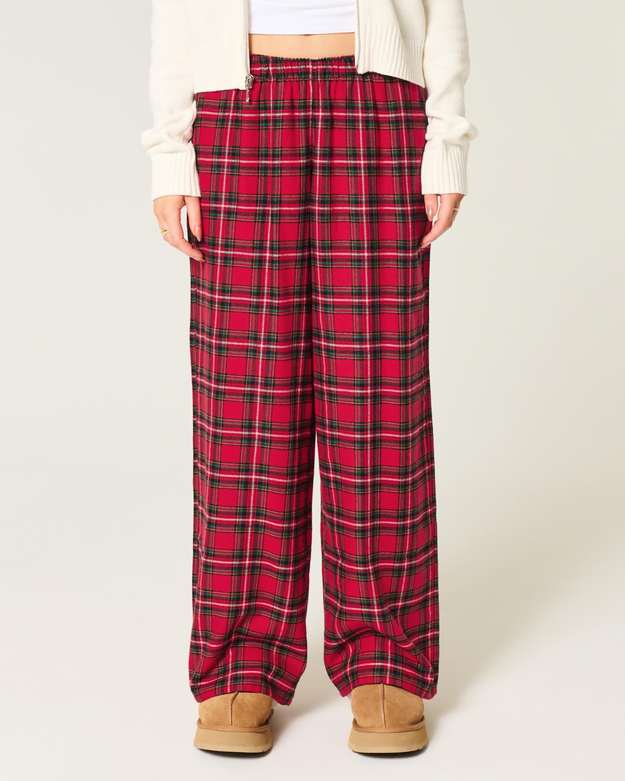 Baggy Flannel Pants Product Image