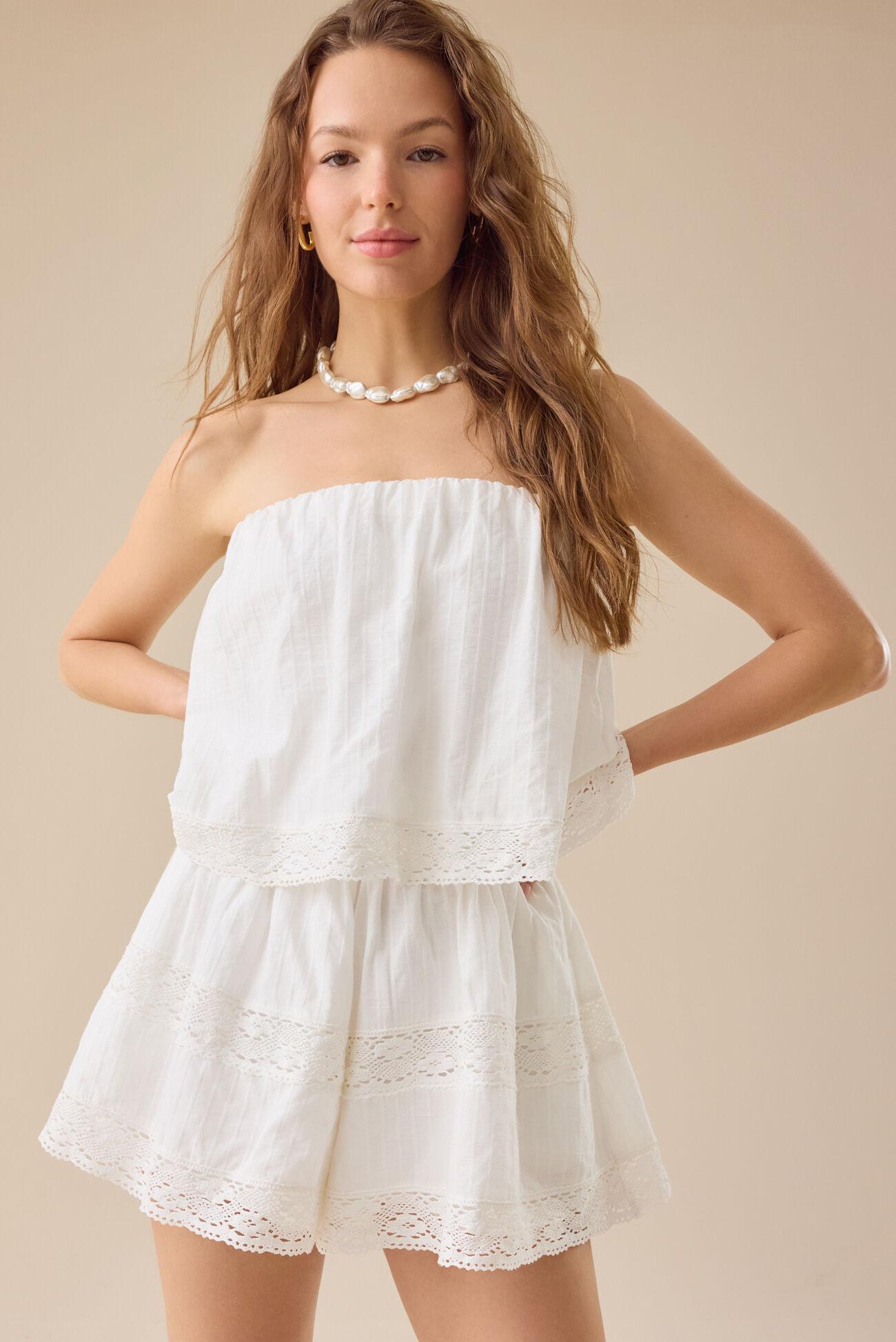 Chlo Strapless Romper Product Image