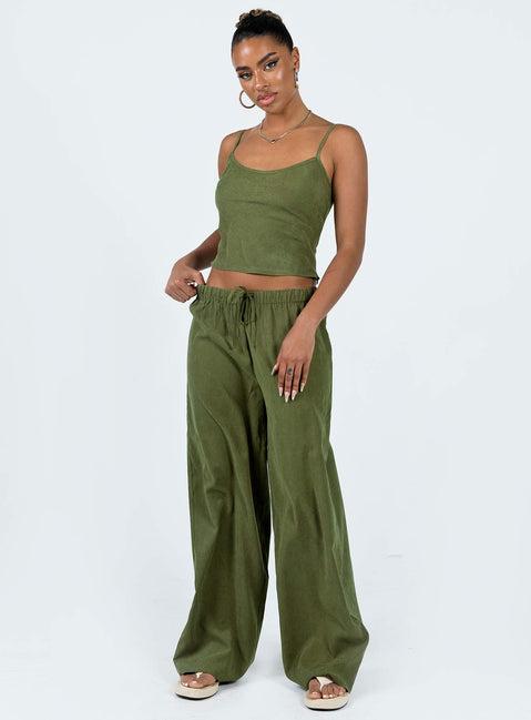 Paigey Set Khaki Product Image