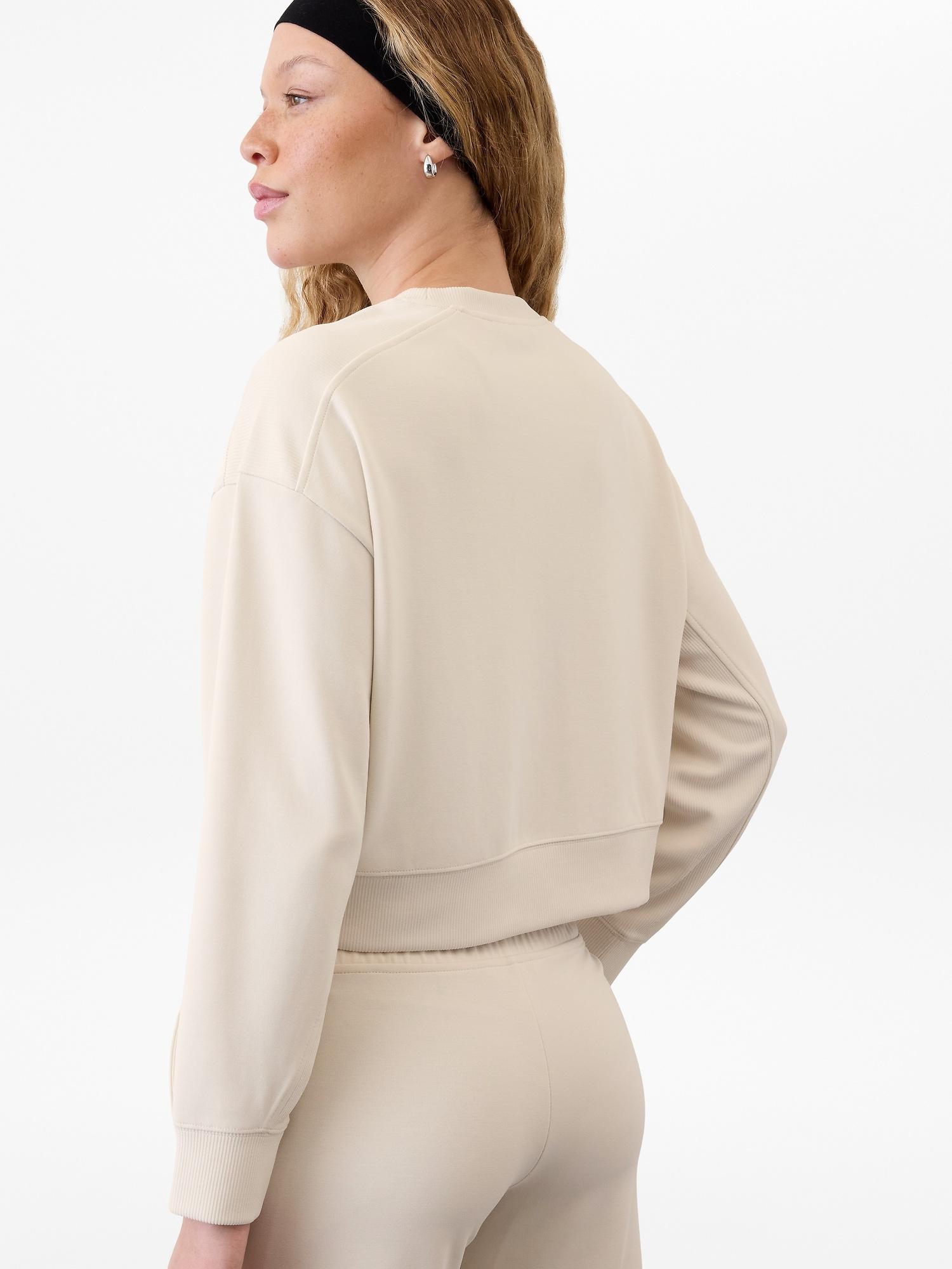 Seasoft Rib Crewneck Sweatshirt Product Image