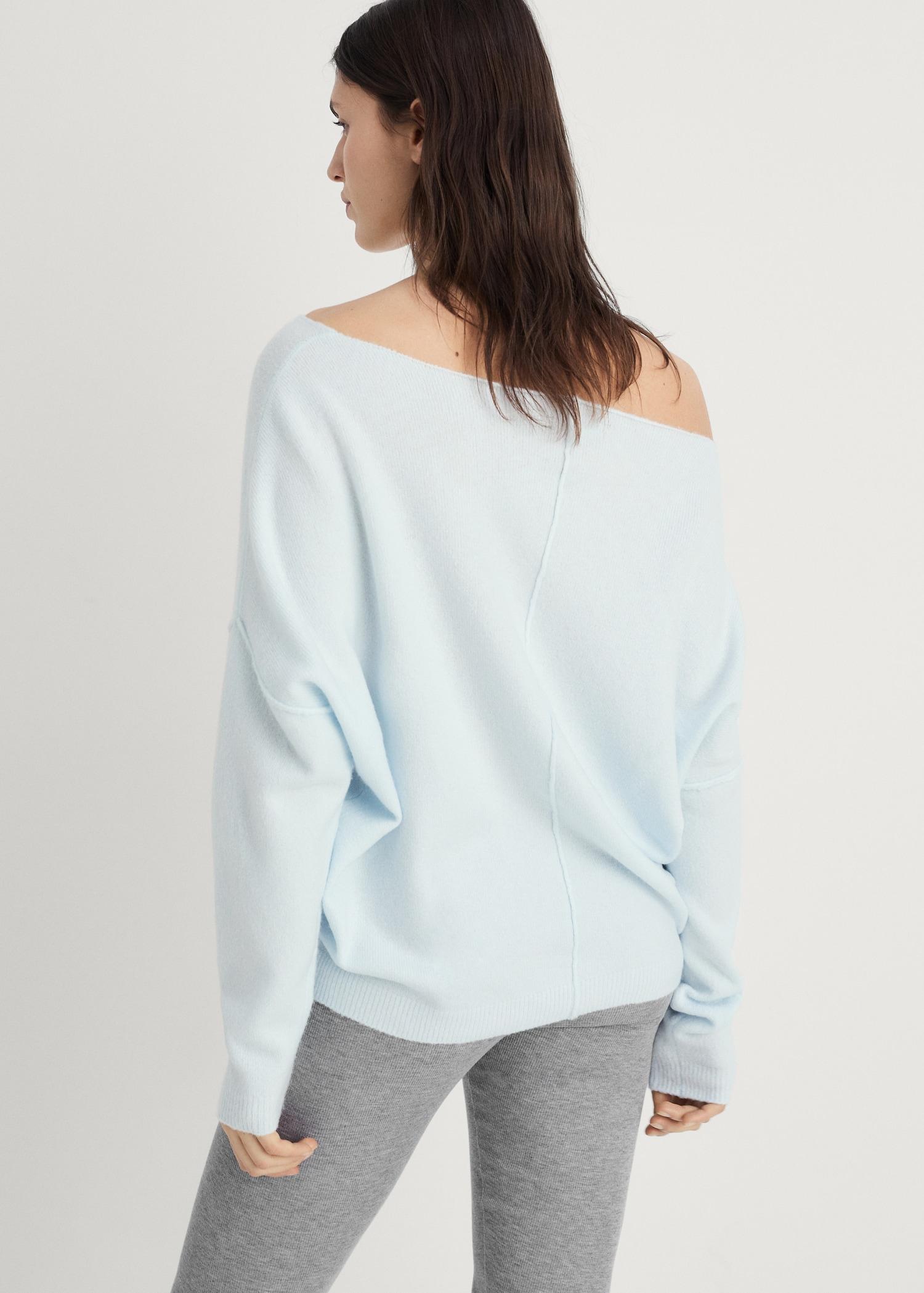 Oversize knit sweater - Women | MANGO USA Product Image