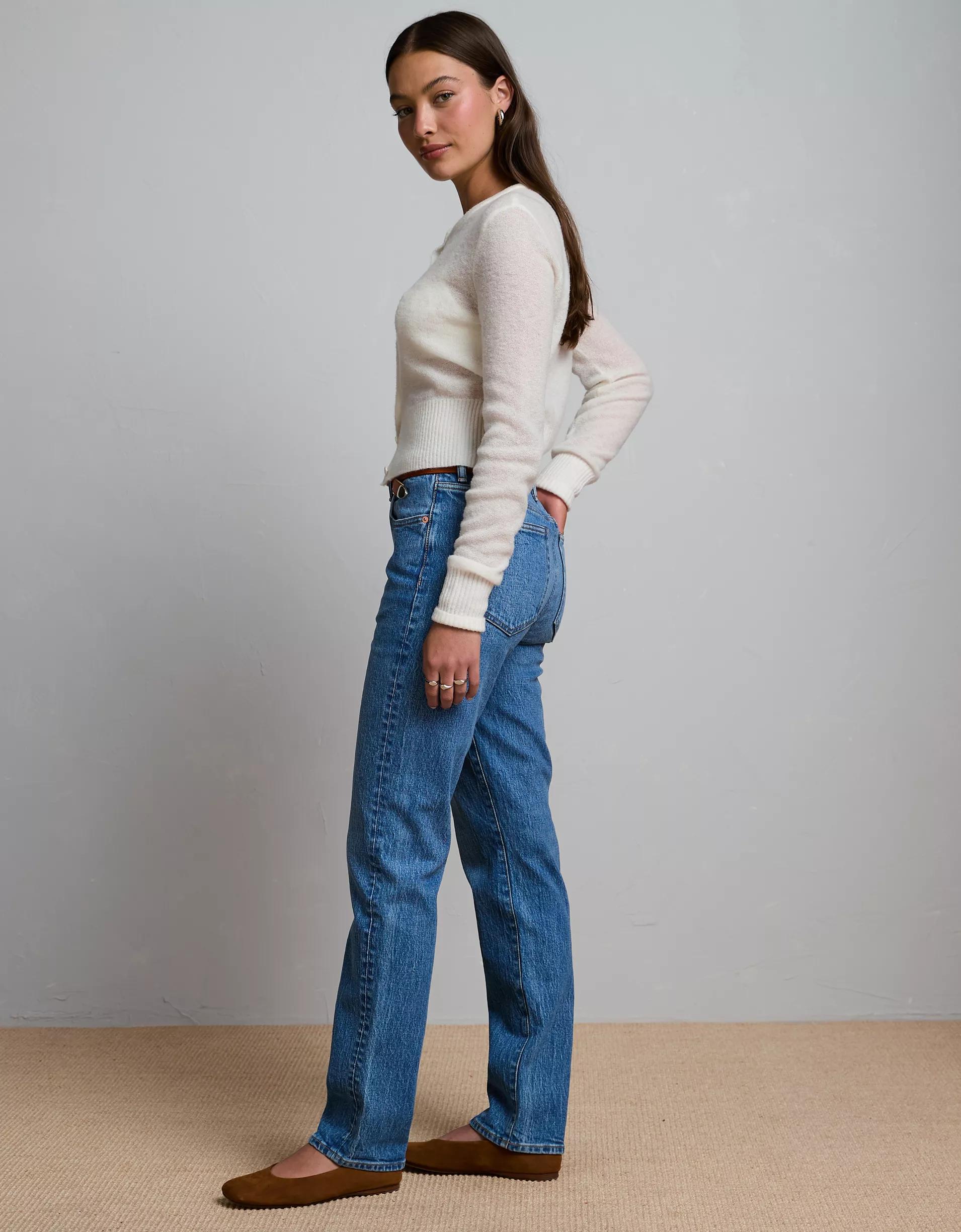 AE77 Premium Vintage Straight Jean Product Image