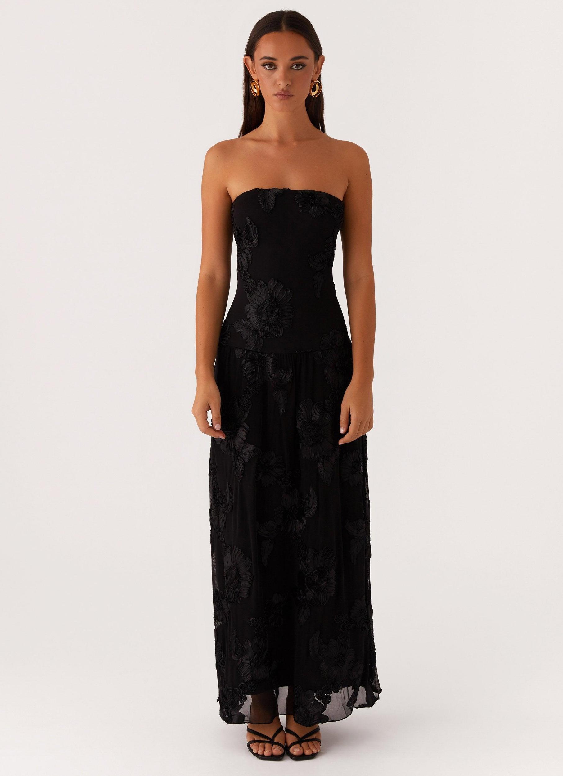 After Light Maxi Dress - Black Product Image