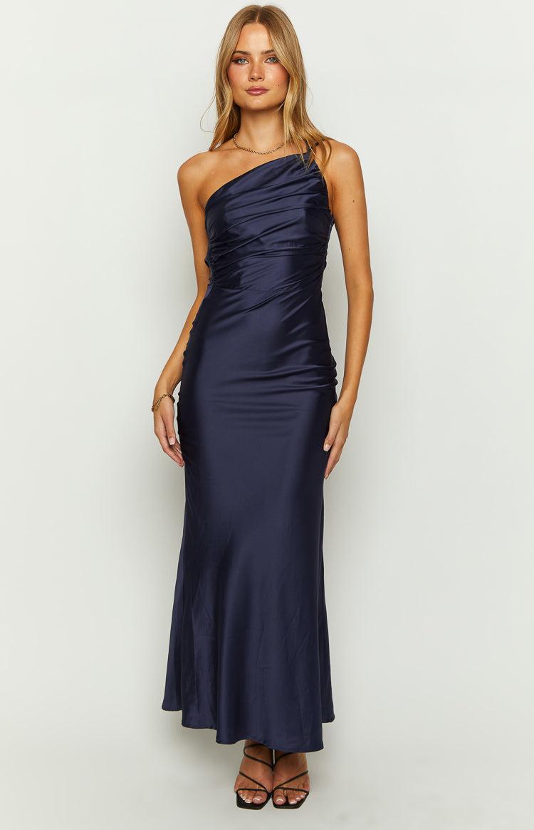 Tina Navy Formal Maxi Dress Baby Product Image