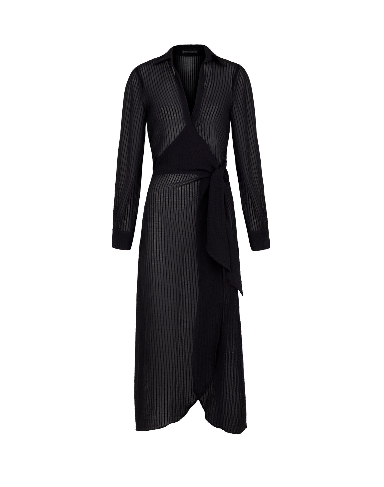 Mirian Long Cover Up - Black Product Image