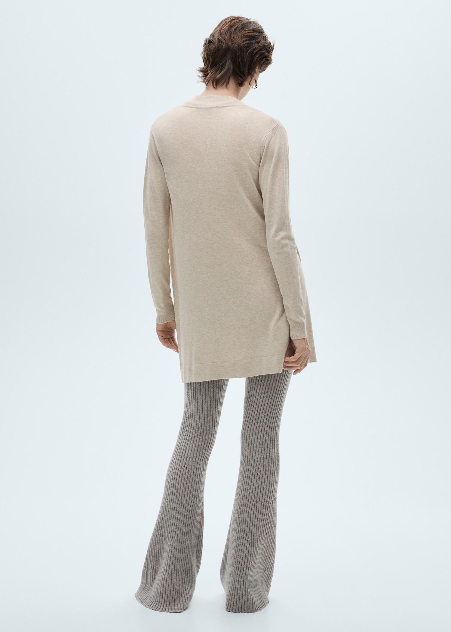 Fine-knit cardigan - Women | MANGO USA Product Image