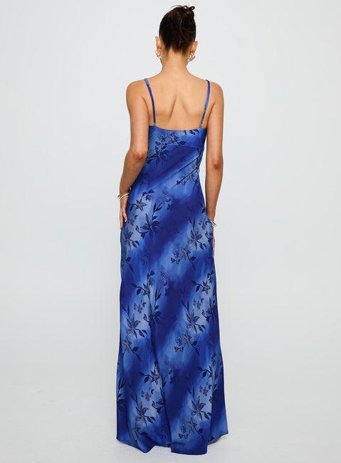 Lauraline Maxi Dress Blue Product Image