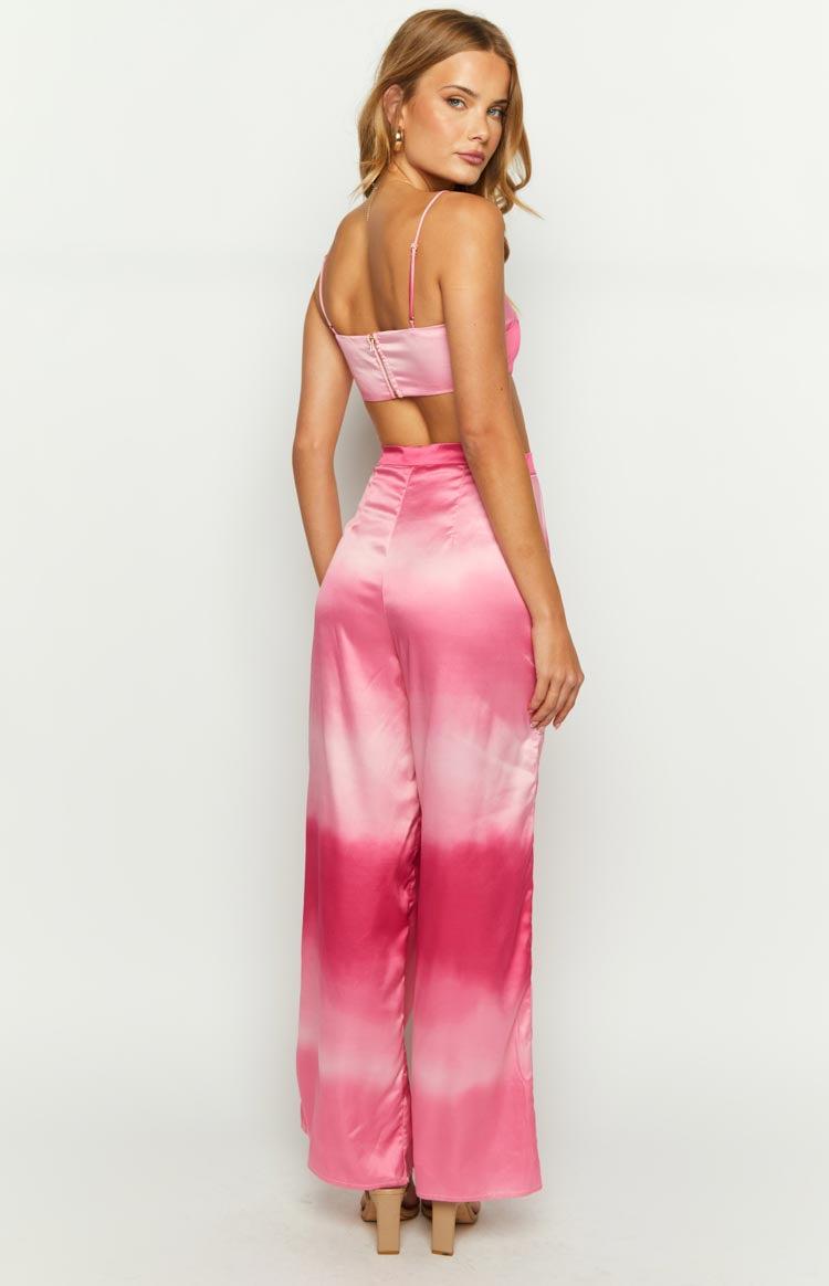 Bailee Pink Ombre Pants Product Image