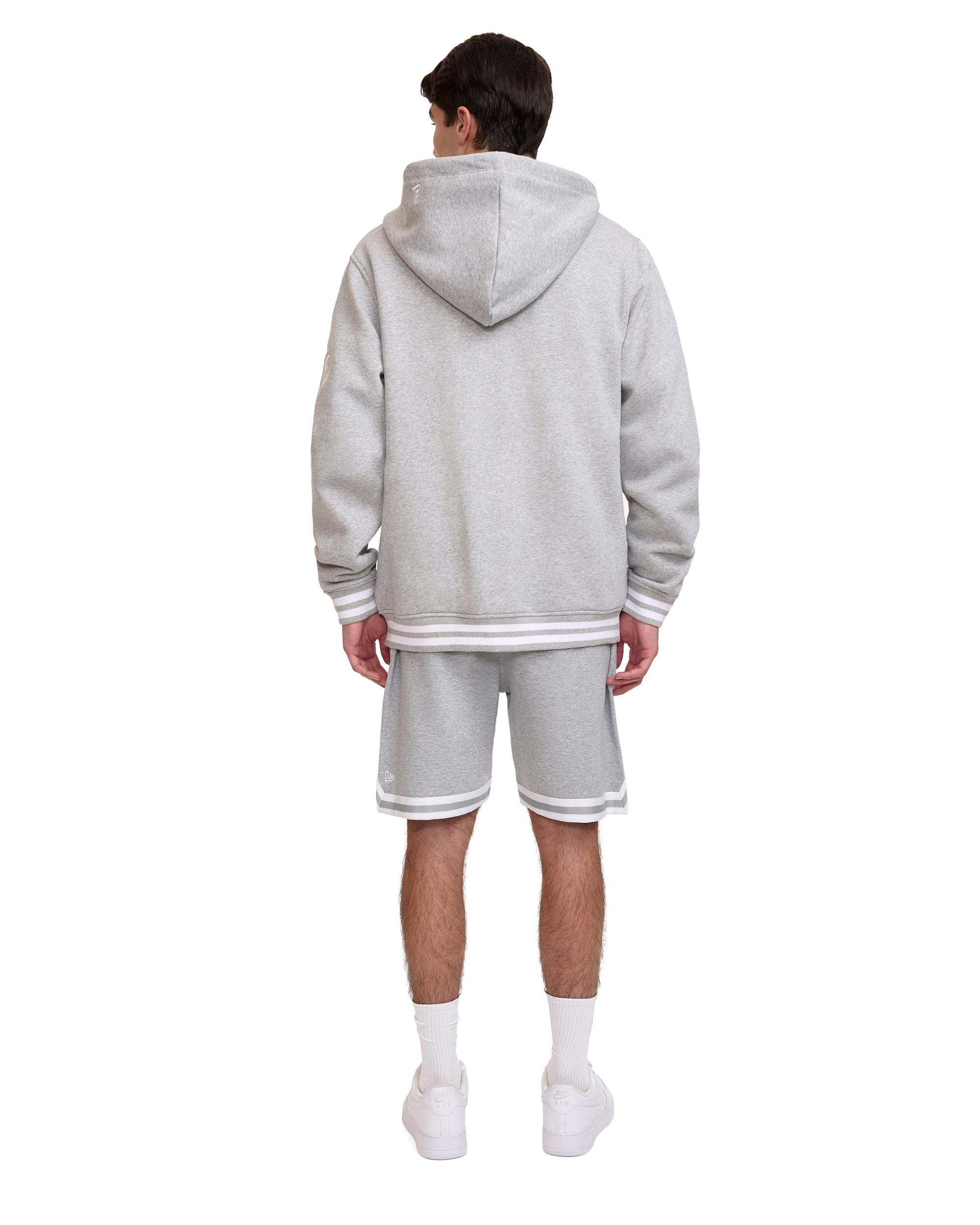 Chicago Bulls Gray Logo Select Full-Zip Hoodie Male Product Image