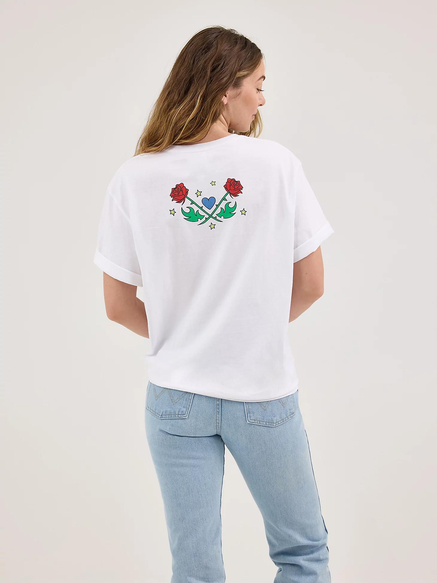 Wrangler® x Happy Socks Rose Crest T-Shirt | Men's T-Shirts & Henleys | Wrangler® Product Image