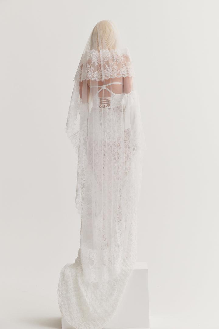 Arabella Bridal Gown — White Product Image