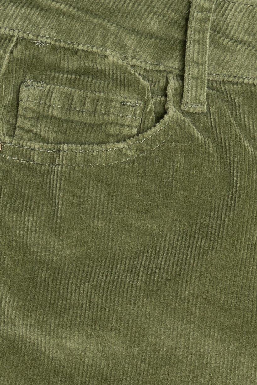 Pocket Applique Corduroy Flares Product Image