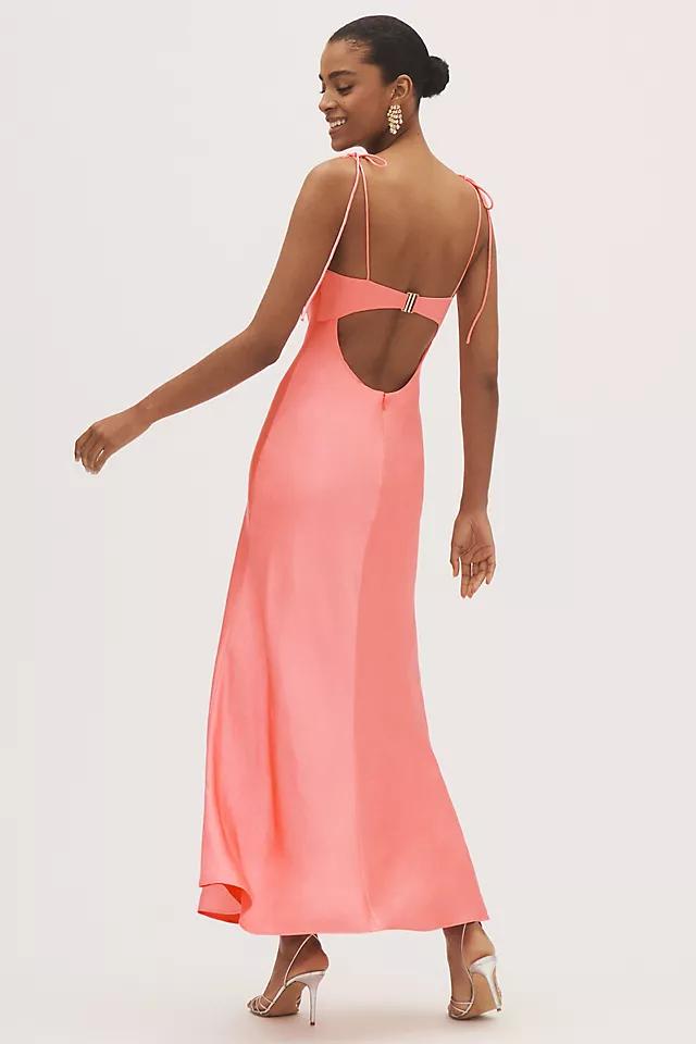 BHLDN Calista Sweetheart Shell Satin Charmeuse Maxi Slip Gown Product Image