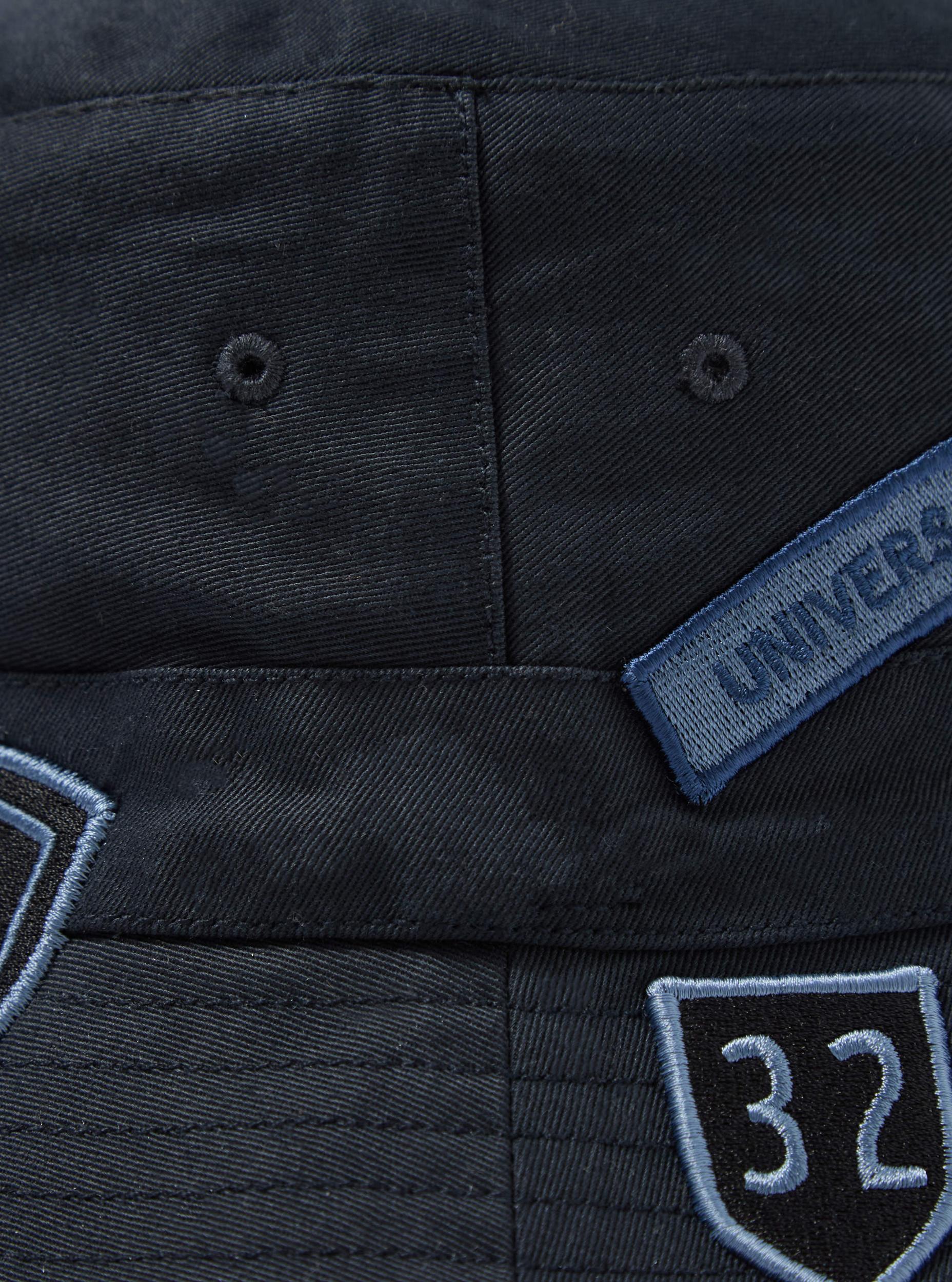 Navy Twill/Badges Bucket Hat Product Image