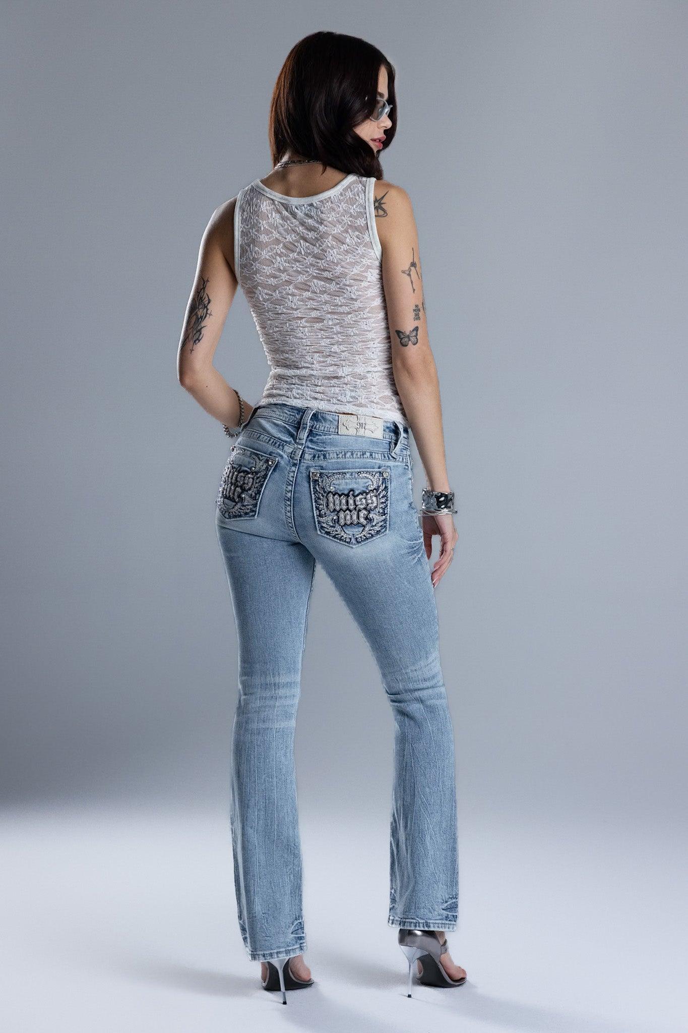 Ariyah Bootcut Jeans Product Image